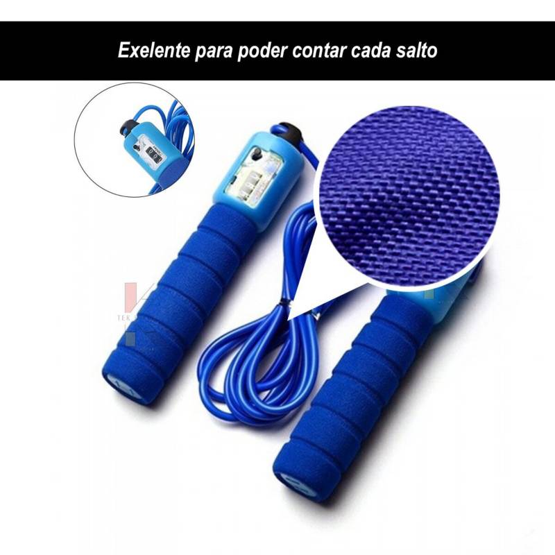 Salta Soga con Contador Eléctrico